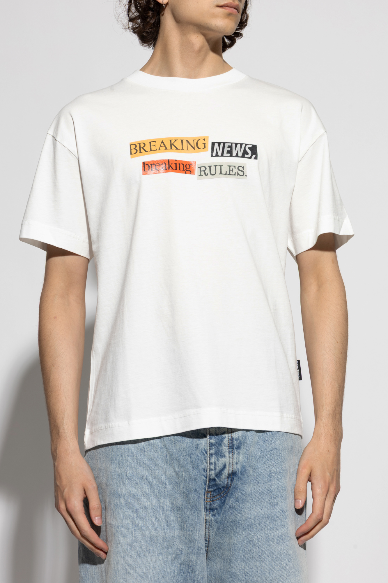Palm Angels T-shirt with colorful print | Men's Clothing